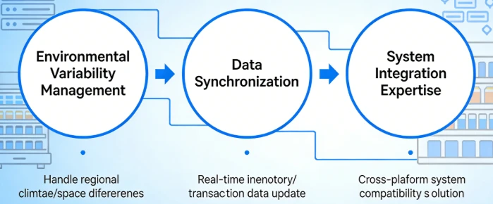 Large-scale rollouts in convenience stores require deep system integration expertise to handle environmental variability and data synchronization. Large-scale rollouts in convenience stores require deep system integration expertise to handle environmental variability and data synchronization.